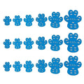 Dog anti-slip paw pads — blue color variant