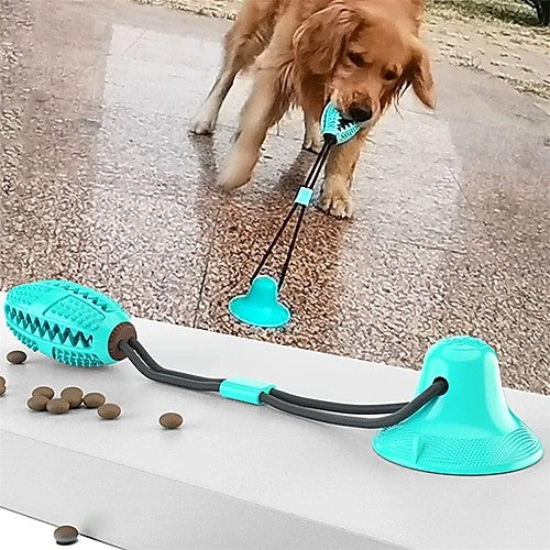 Suction cup interactive ball toy for dogs — dog pulling toy