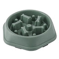Slow feeder pet bowl — main product view green