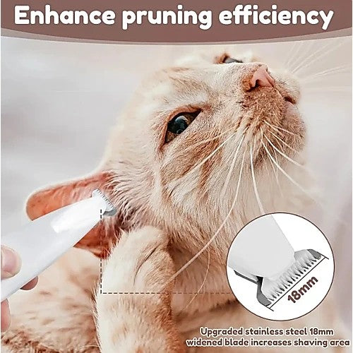 Pet paw trimmer with LED light — enhance pruning efficiency cat grooming