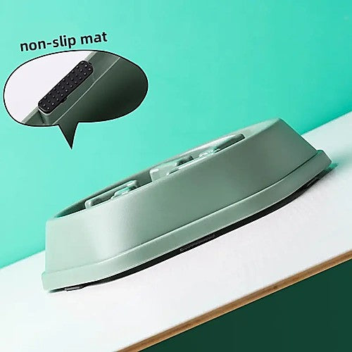 Slow feeder pet bowl — non-slip base detail